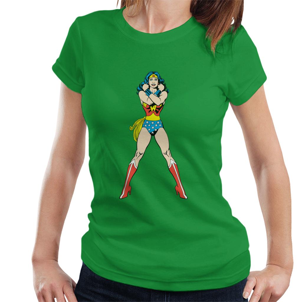 Wonder Woman Comics Arms Crossed Women's T-Shirt product image 4