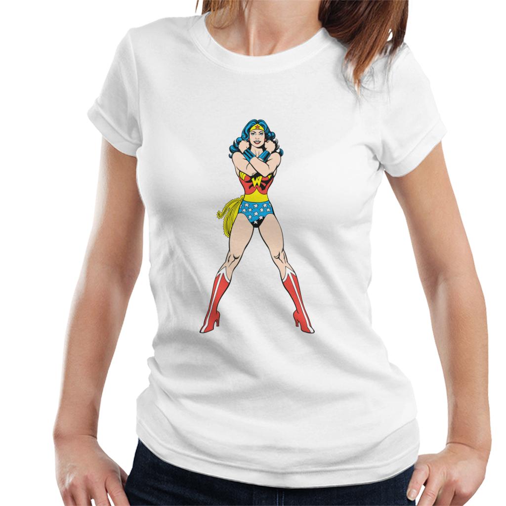 Wonder Woman Comics Arms Crossed Women's T-Shirt product image 1