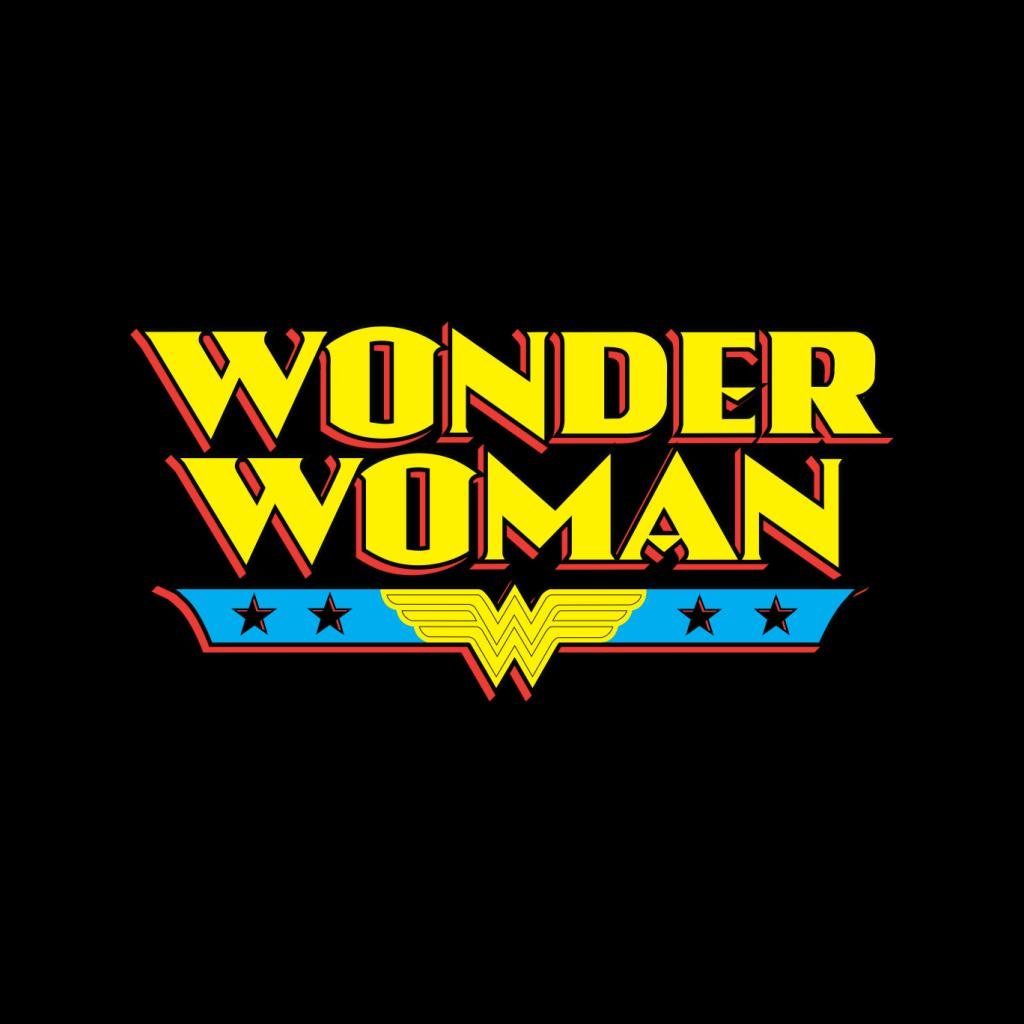 Wonder Woman Yellow Logo Women's Hooded Sweatshirt product image 2