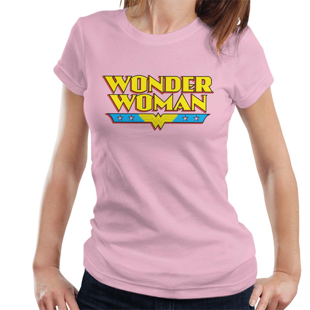 Wonder Woman Yellow Logo Women's T-Shirt product image 6