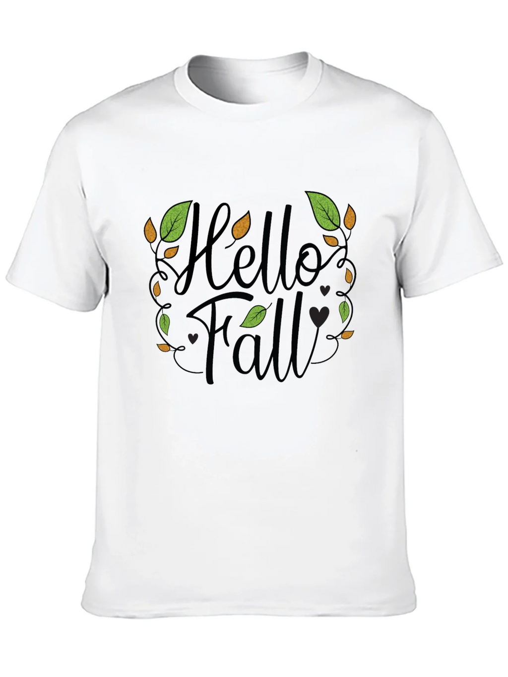 Hello Fall Graphic Print T-Shirt product image 9