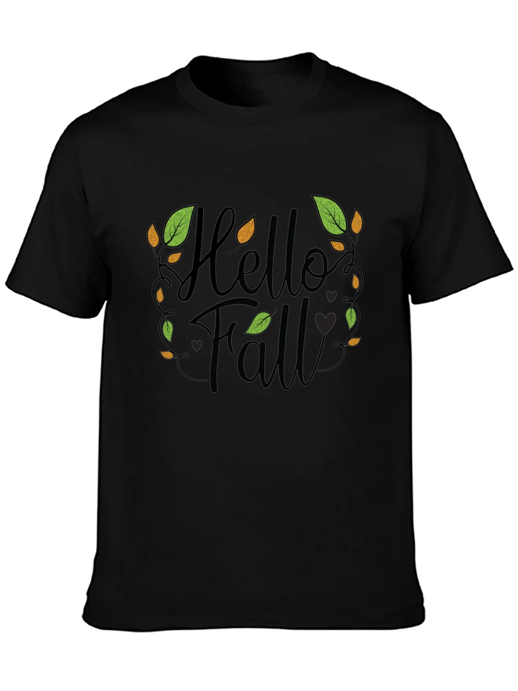 Hello Fall Graphic Print T-Shirt product image 3
