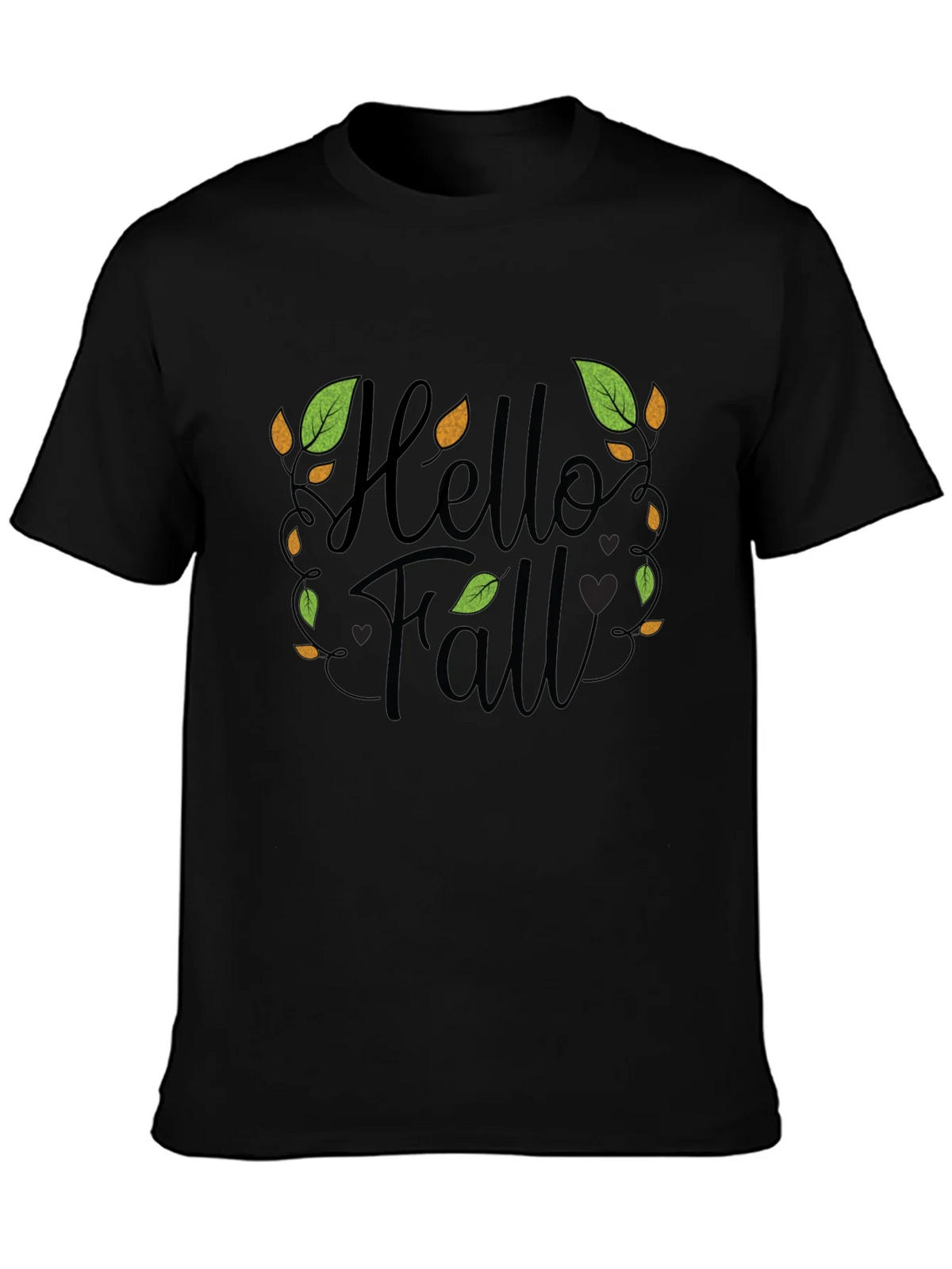 Hello Fall Graphic Print T-Shirt product image 3