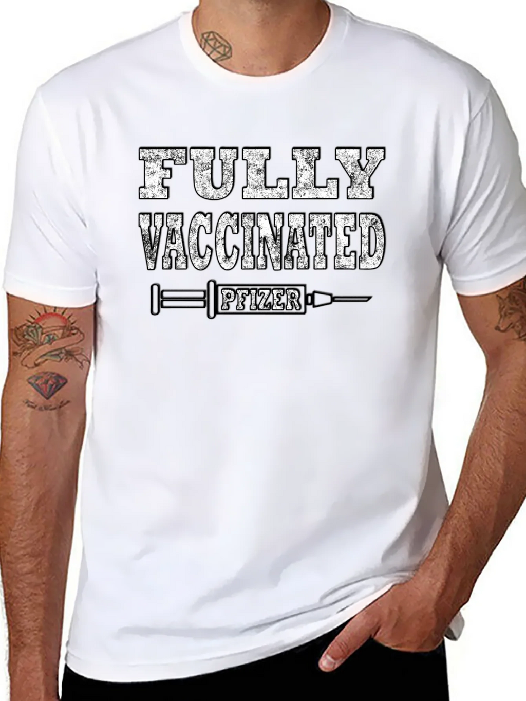 Fully Vaccinated Pfizer T-Shirt product image 2