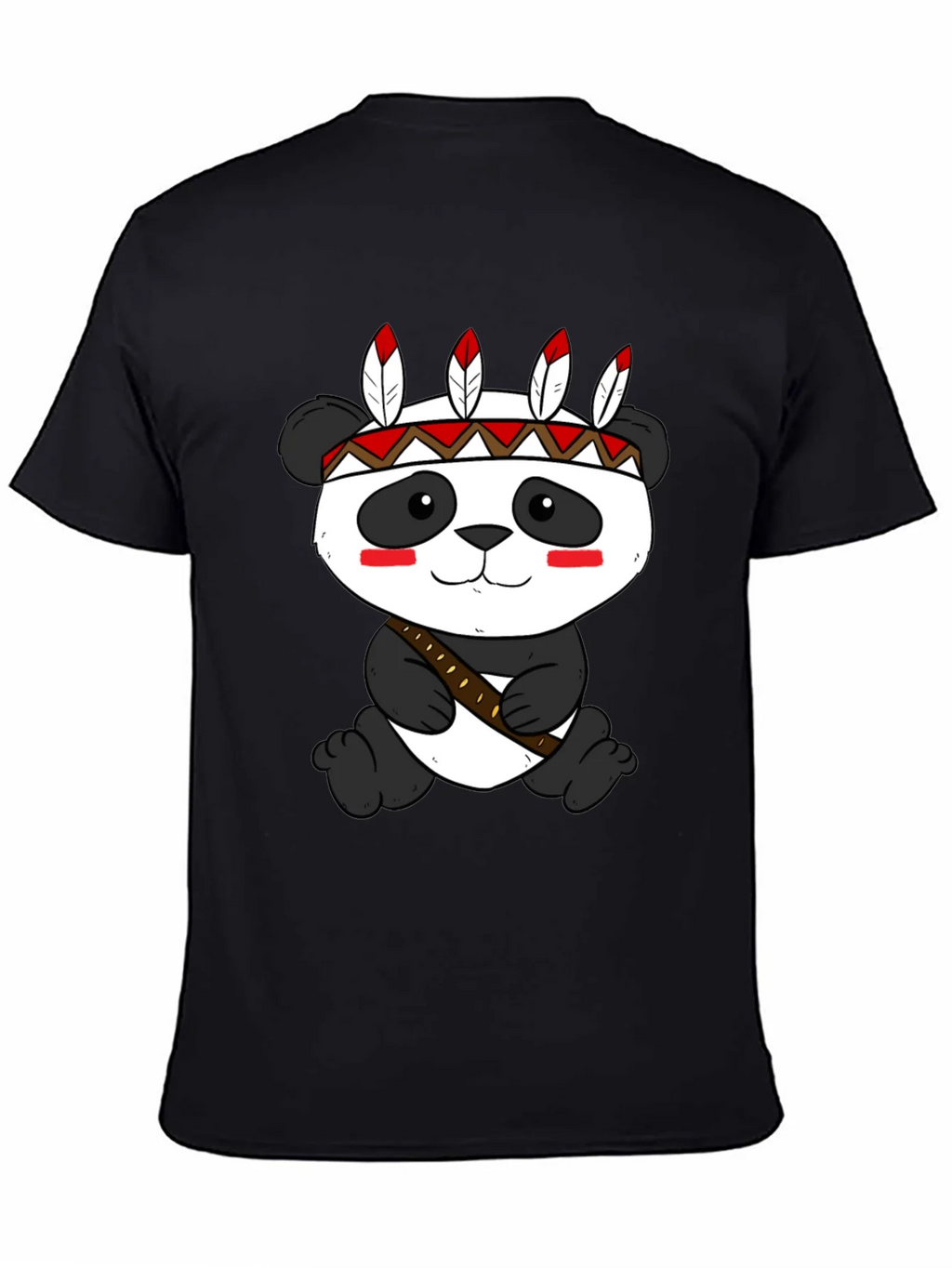 Panda Tee: Native American Style product image 3