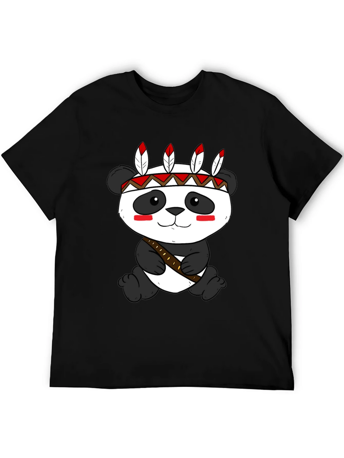 Panda Tee: Native American Style product image 4