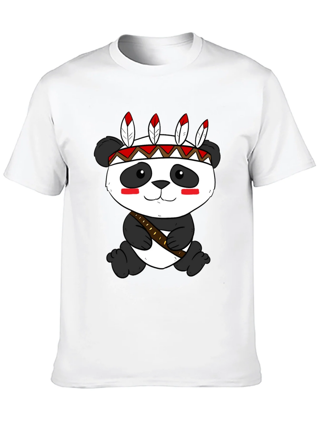 Panda Tee: Native American Style product image 8
