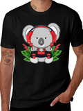 Gamer Koala T-Shirt - Controller & Headphones product image 1