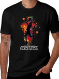 Basketball Lover Graphic Tee - Mens Black T-Shirt product image 1