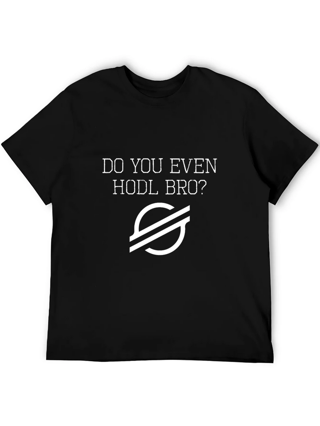Do You Even HODL Bro? Black Tee - Crypto Humor product image 5