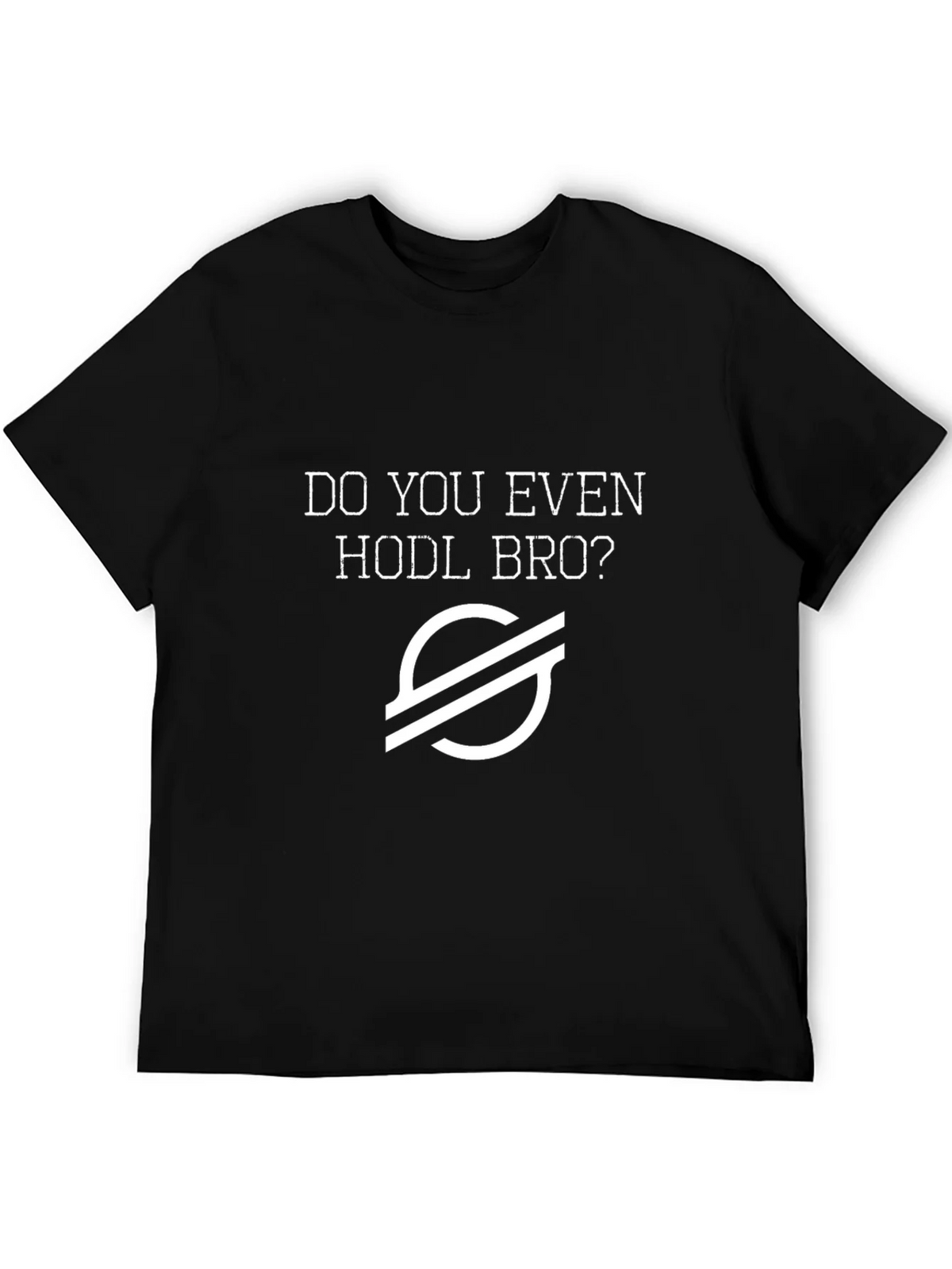 Do You Even HODL Bro? Black Tee - Crypto Humor product image 5