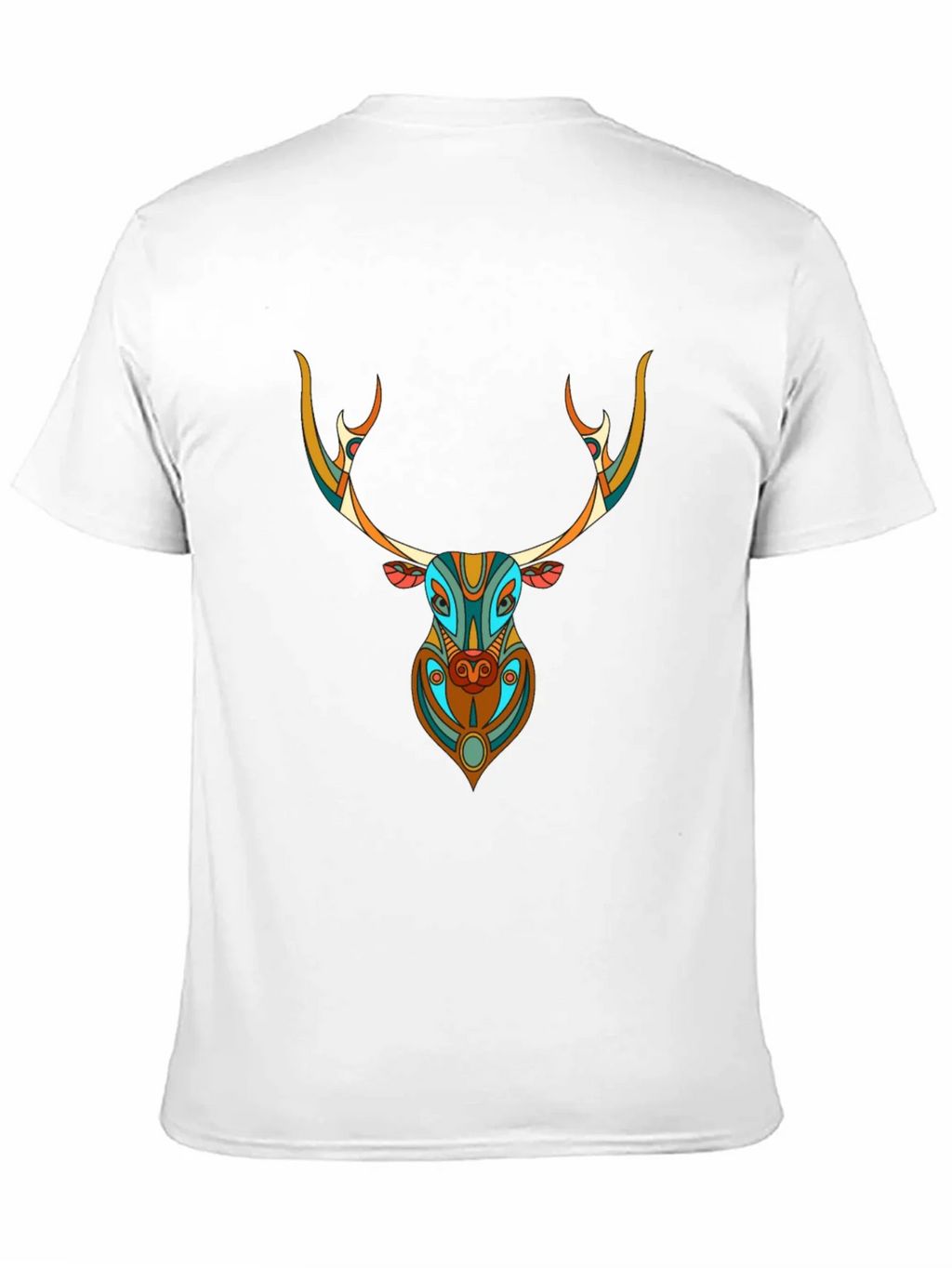 Geometric Deer Graphic Tee - Unique Style product image 10