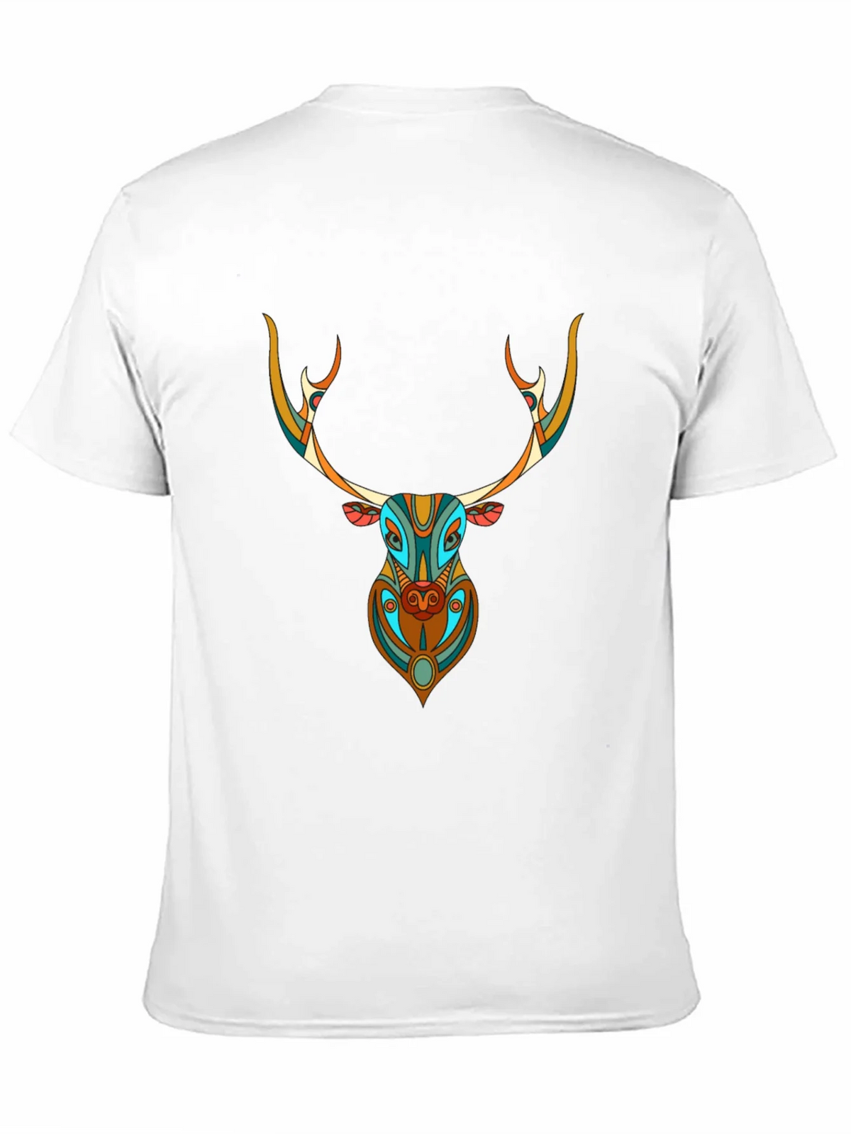 Geometric Deer Graphic Tee - Unique Style product image 10