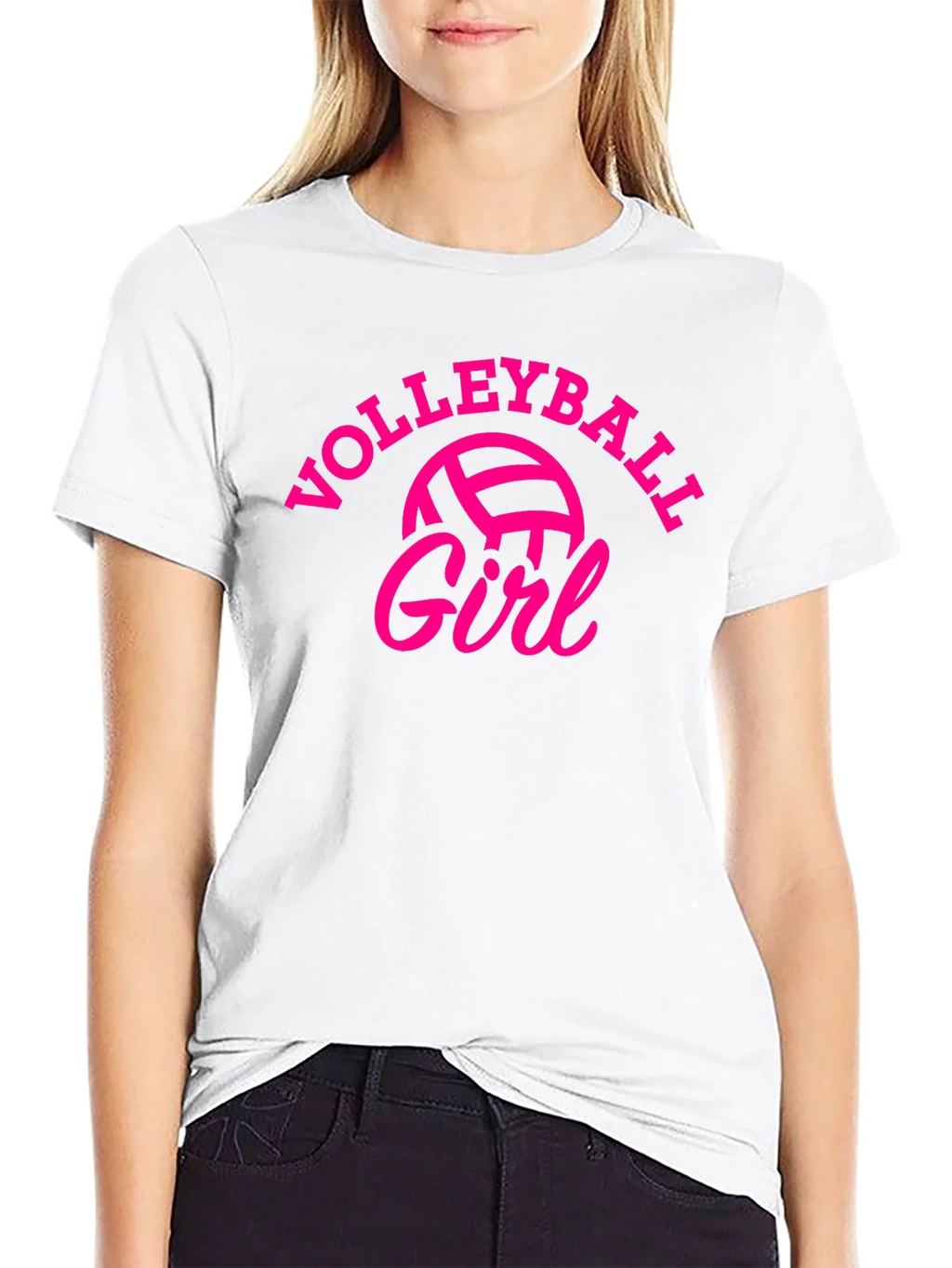 Volleyball Girl Graphic T-Shirt - Sporty & Stylish product image 4