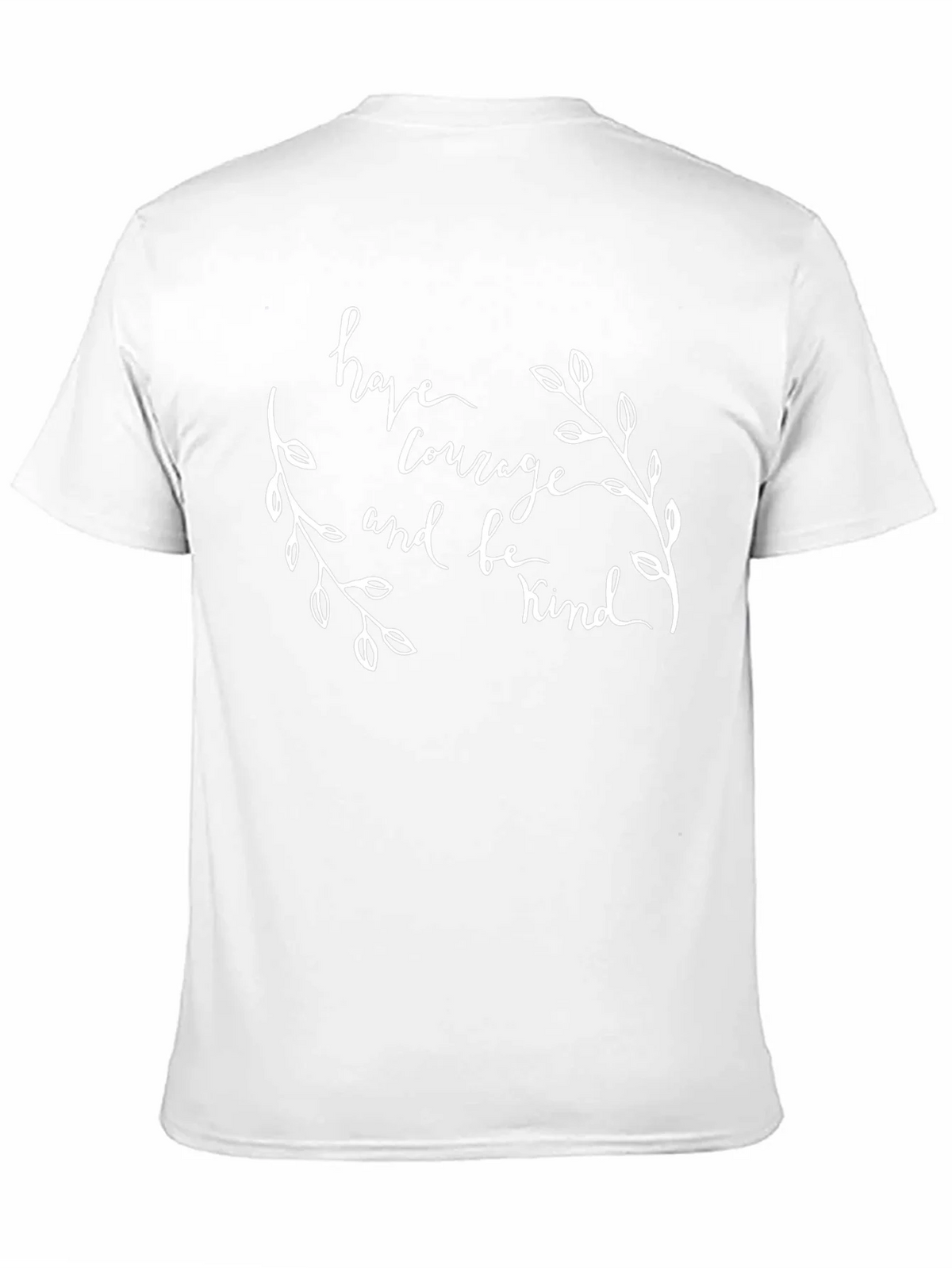 Courage & Kindness Graphic Tee - Black Cotton Shirt product image 10