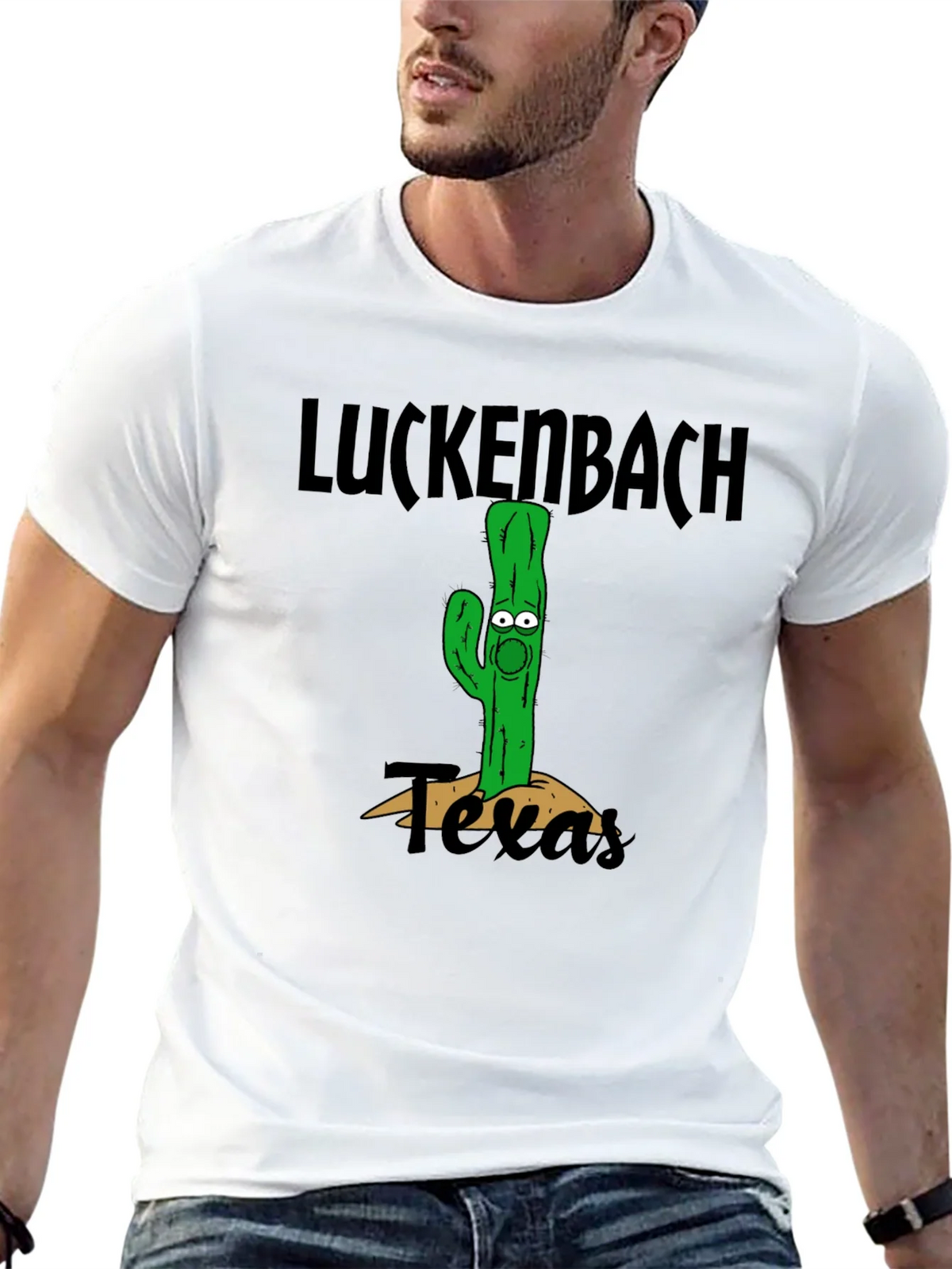 Luckenbach Texas Cactus T-Shirt product image 12