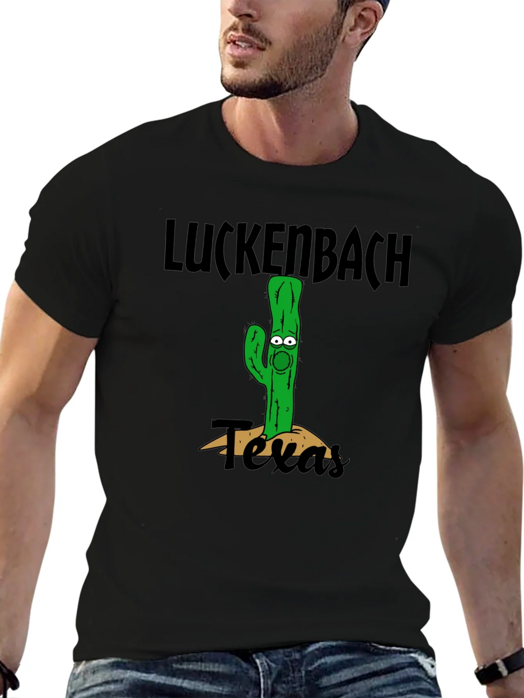Luckenbach Texas Cactus T-Shirt product image 6