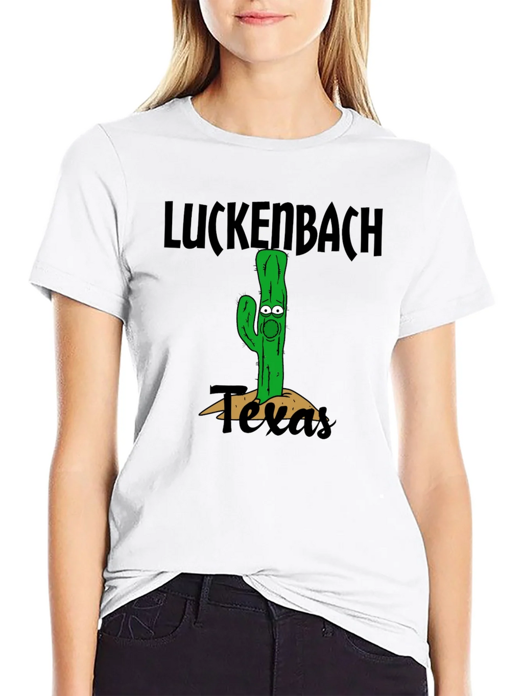 Luckenbach Texas Cactus T-Shirt product image 8