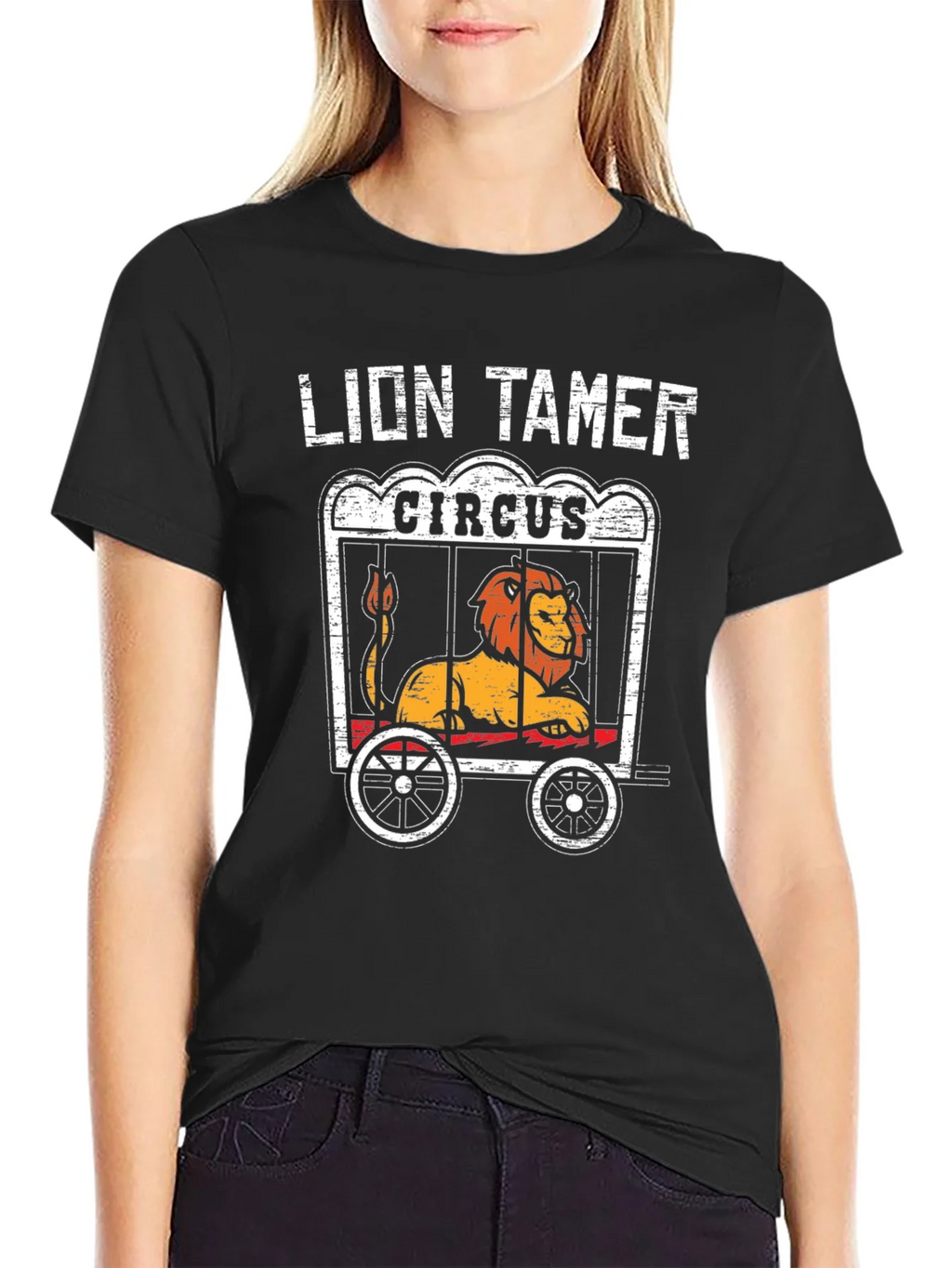 Lion Tamer Circus Graphic Tee product image 2