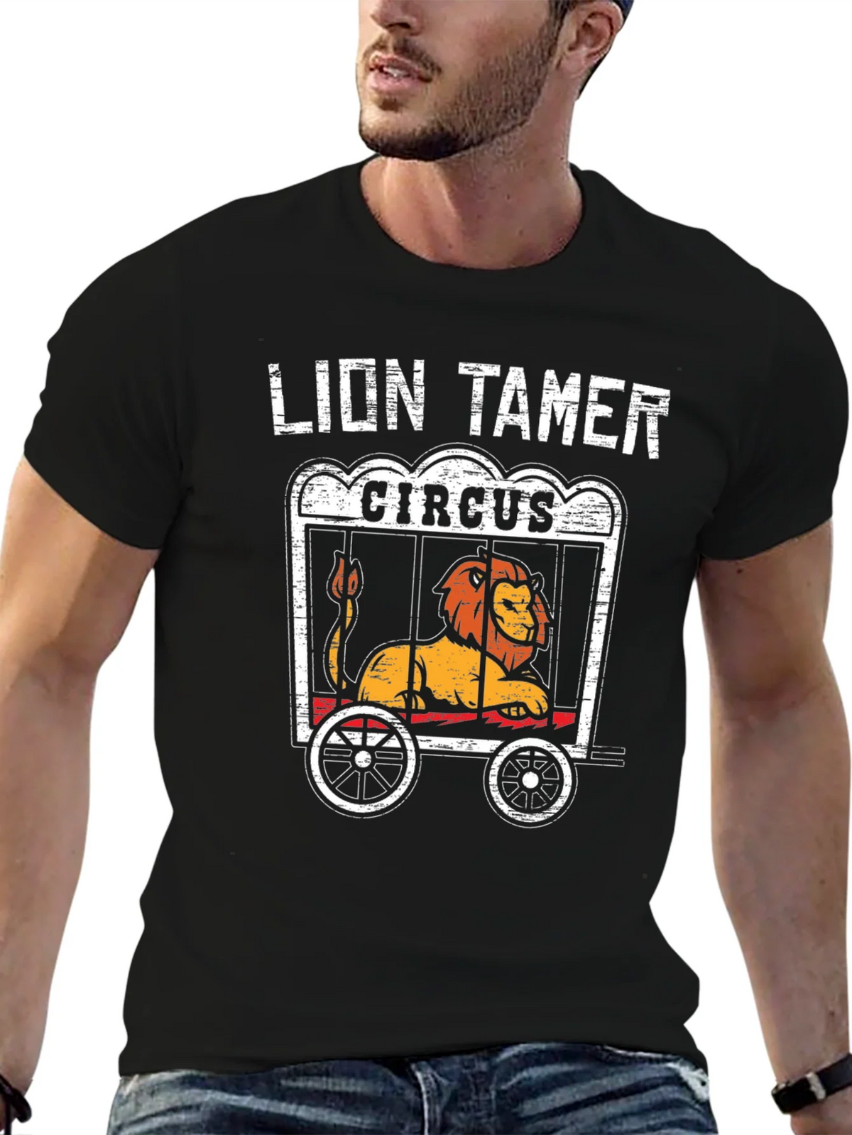 Lion Tamer Circus Graphic Tee product image 5