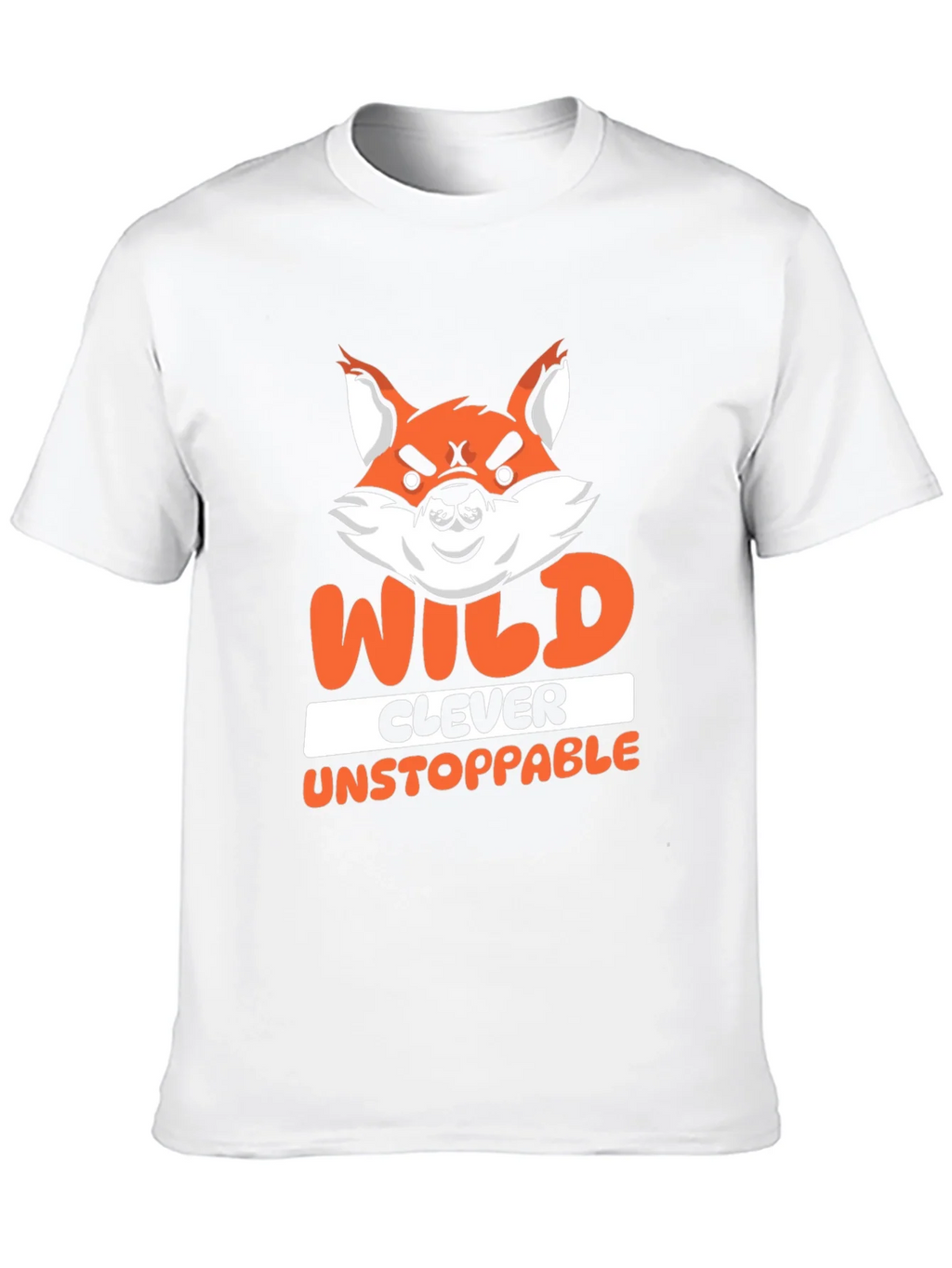 Wild Clever Unstoppable Fox Graphic T-Shirt product image 9