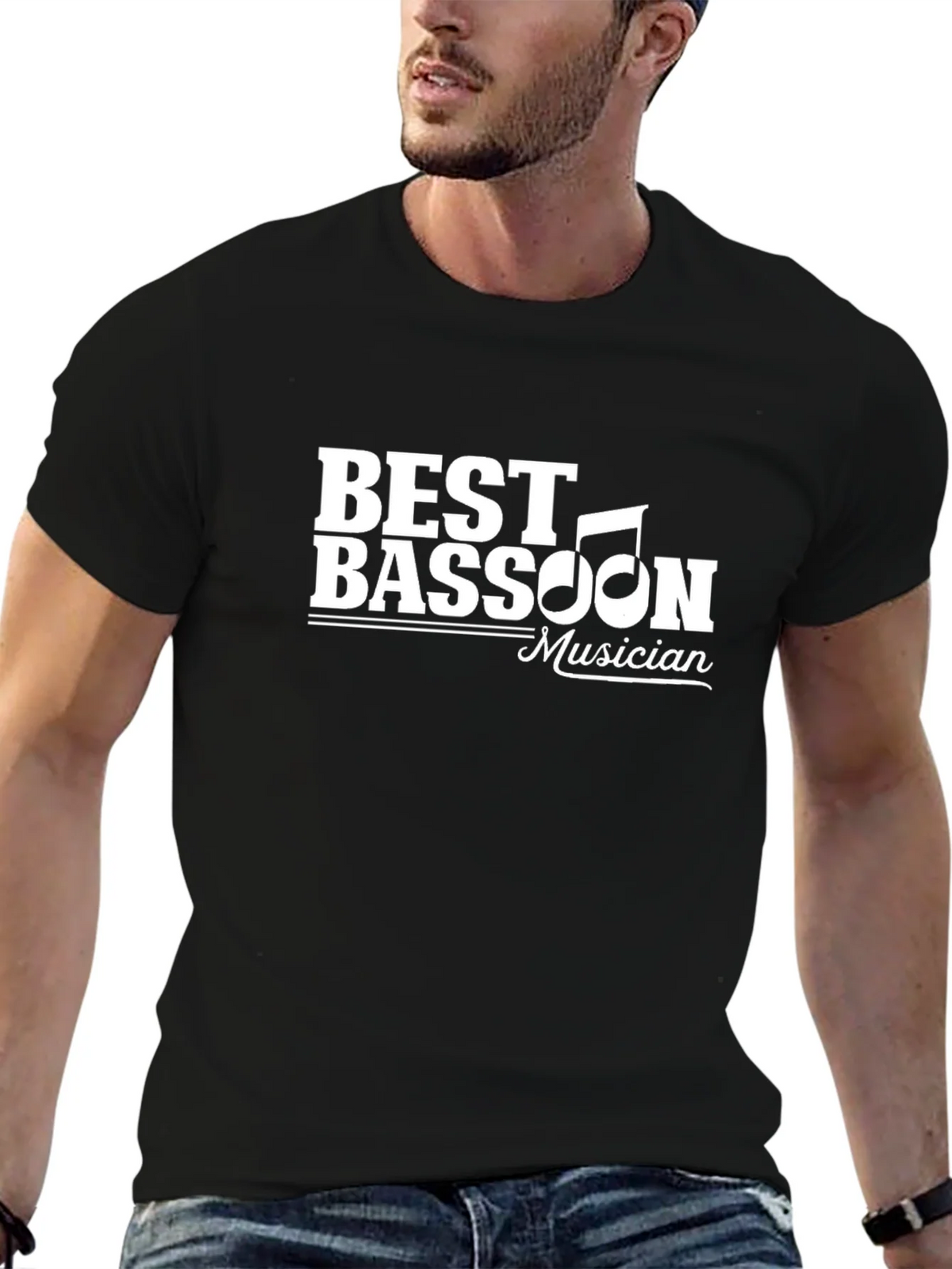 Best Bassoon Musician Black T-Shirt product image 6