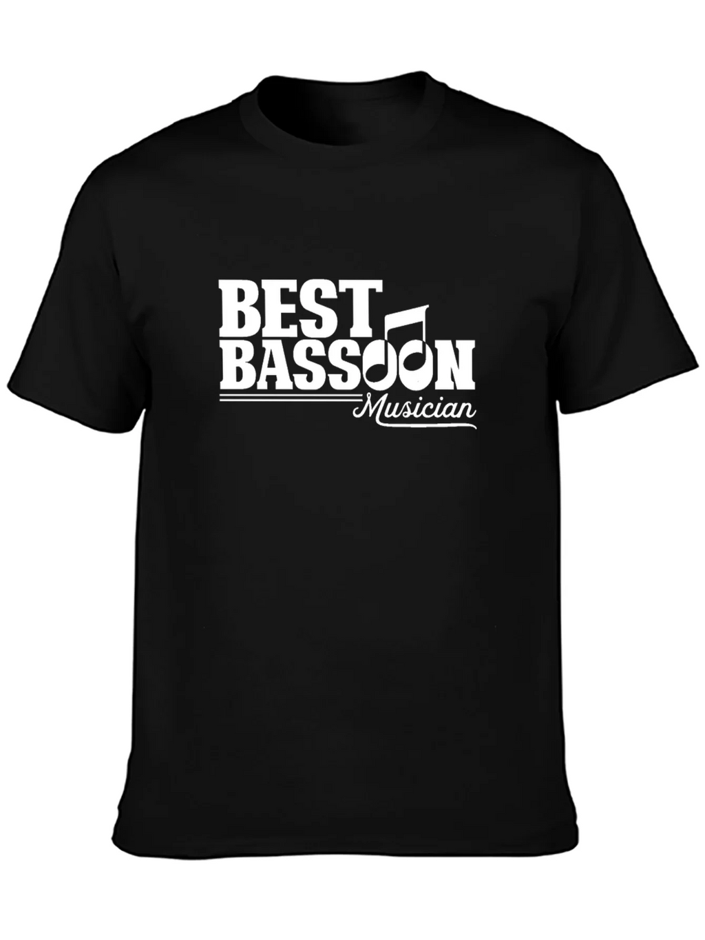 Best Bassoon Musician Black T-Shirt product image 3