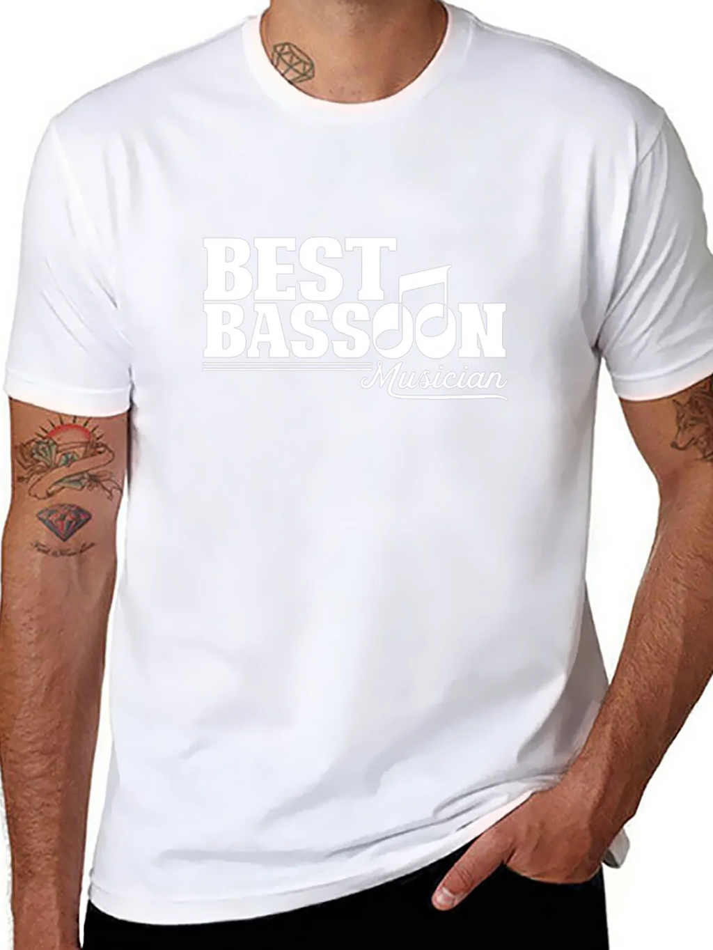 Best Bassoon Musician Black T-Shirt product image 7