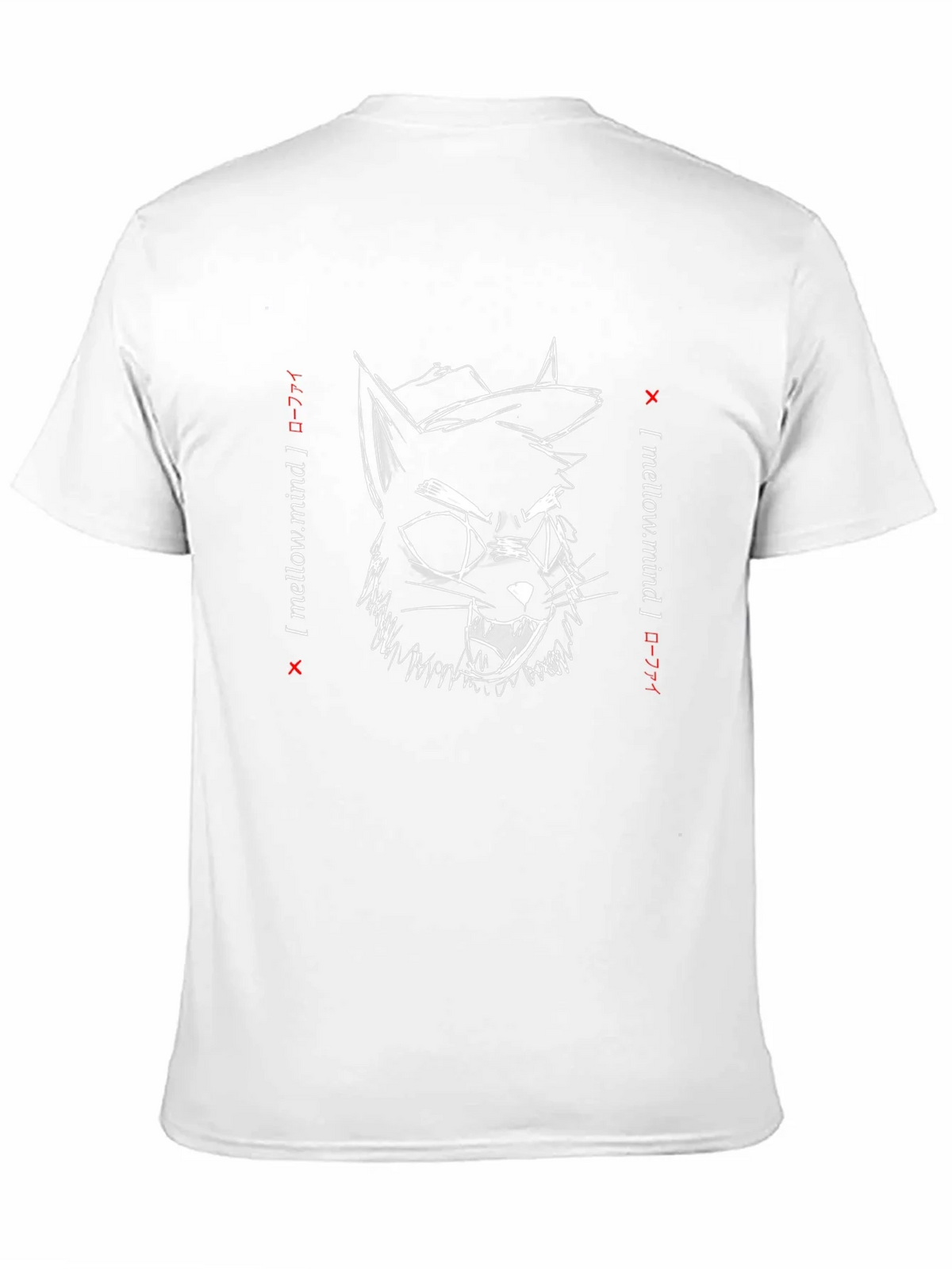 Mellow Mind Graphic Tee - Cool Cat T-Shirt product image 10