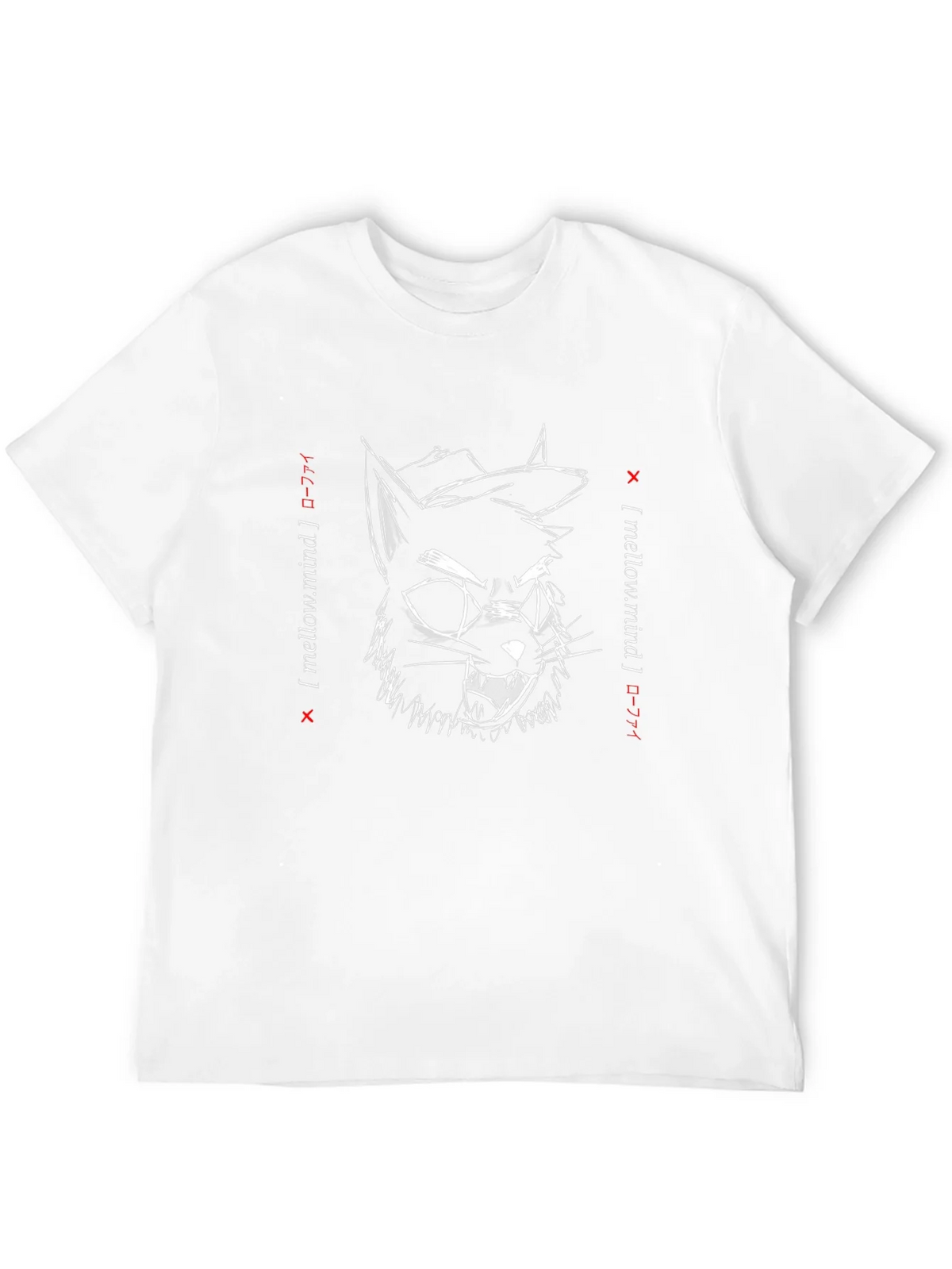 Mellow Mind Graphic Tee - Cool Cat T-Shirt product image 11
