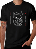 Mellow Mind Graphic Tee - Cool Cat T-Shirt product image 1
