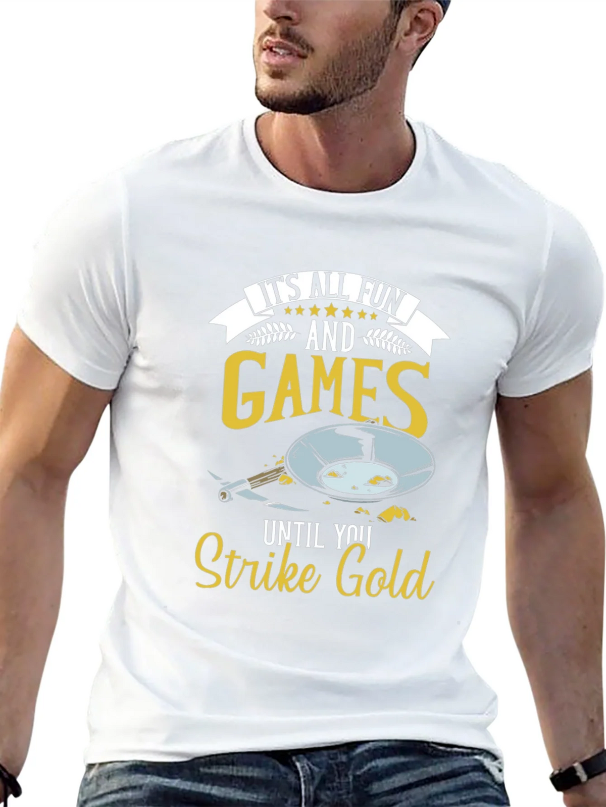 Strike Gold Mens T-Shirt product image 12