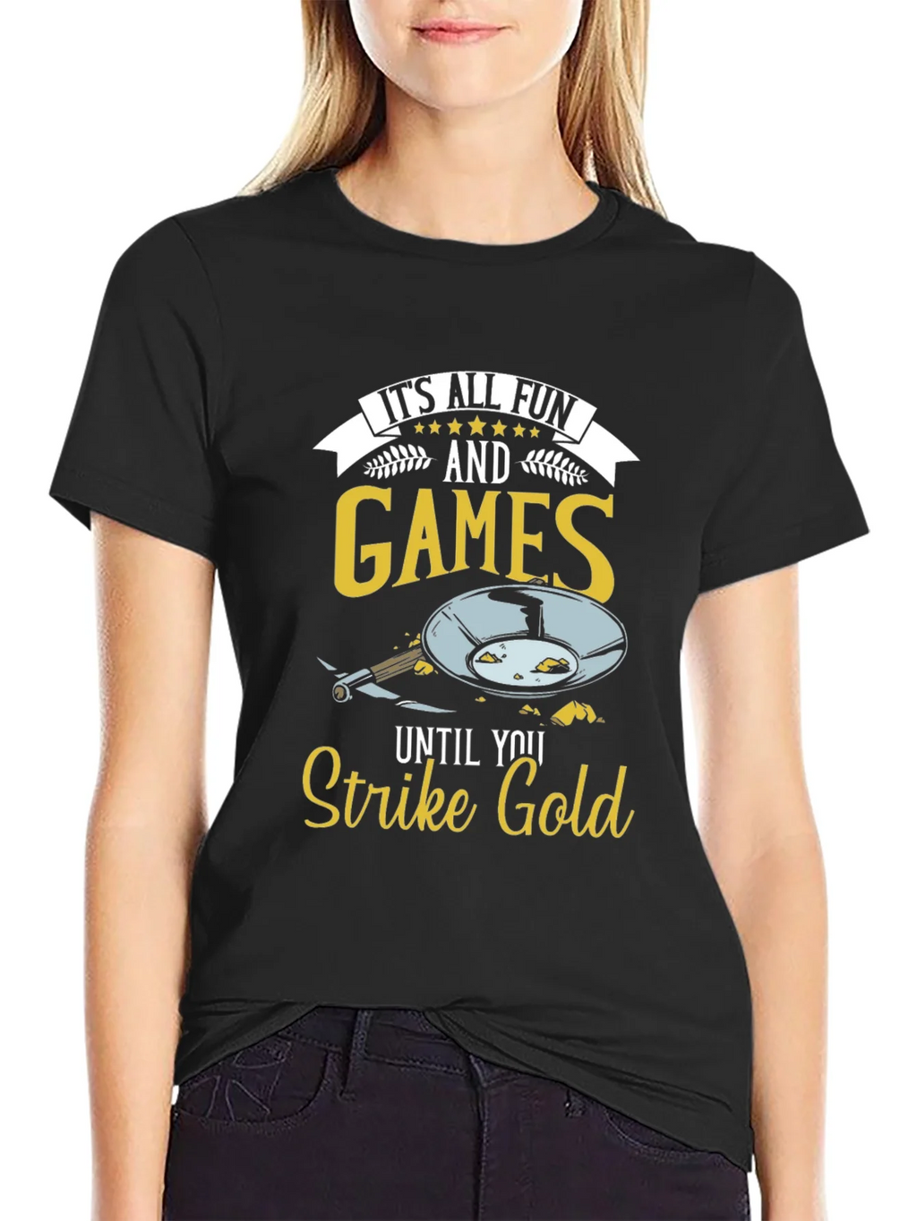 Strike Gold Mens T-Shirt product image 2