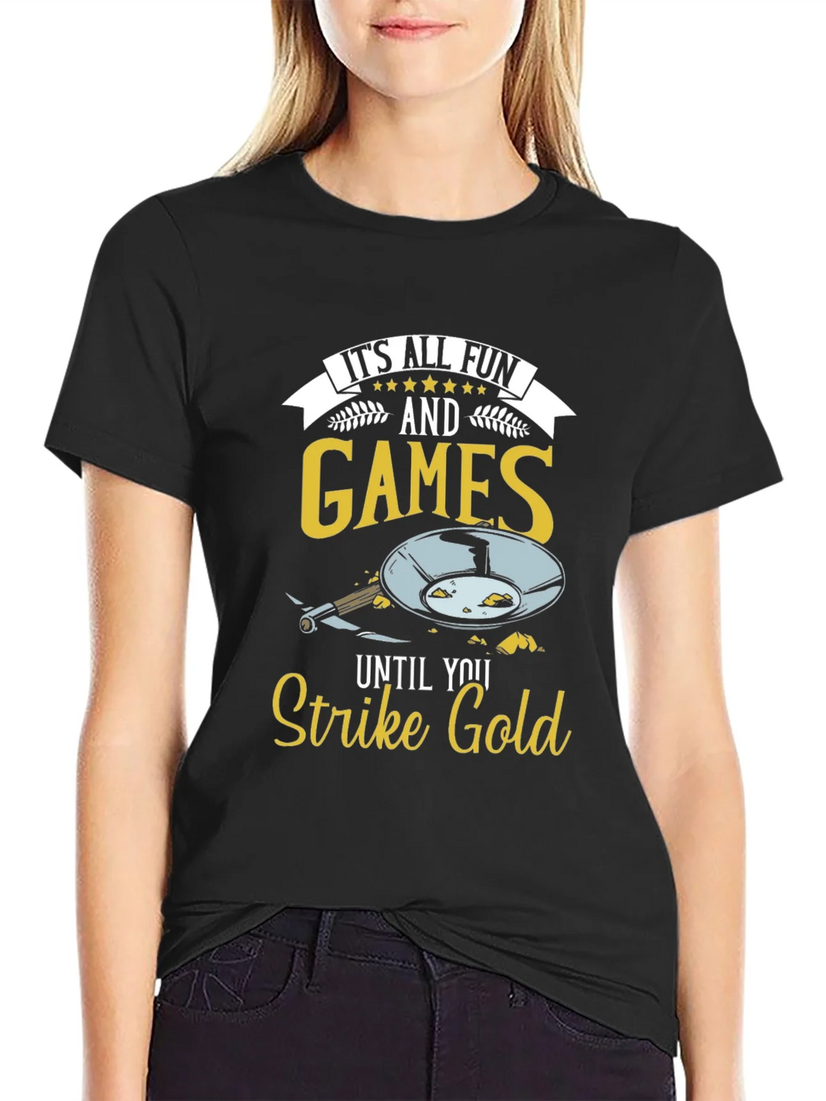 Strike Gold Mens T-Shirt product image 2