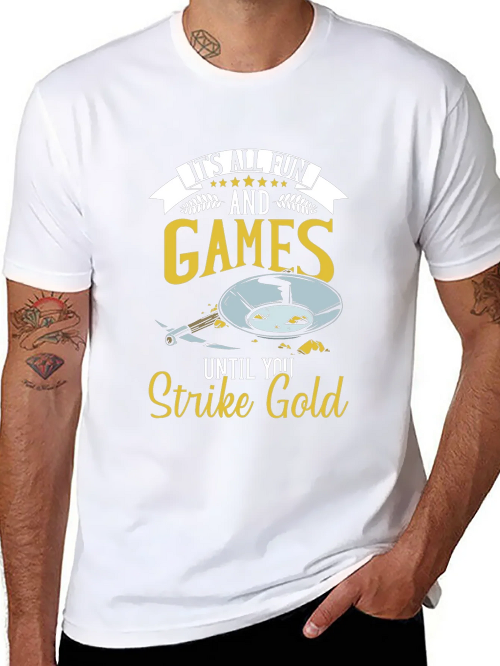 Strike Gold Mens T-Shirt product image 7