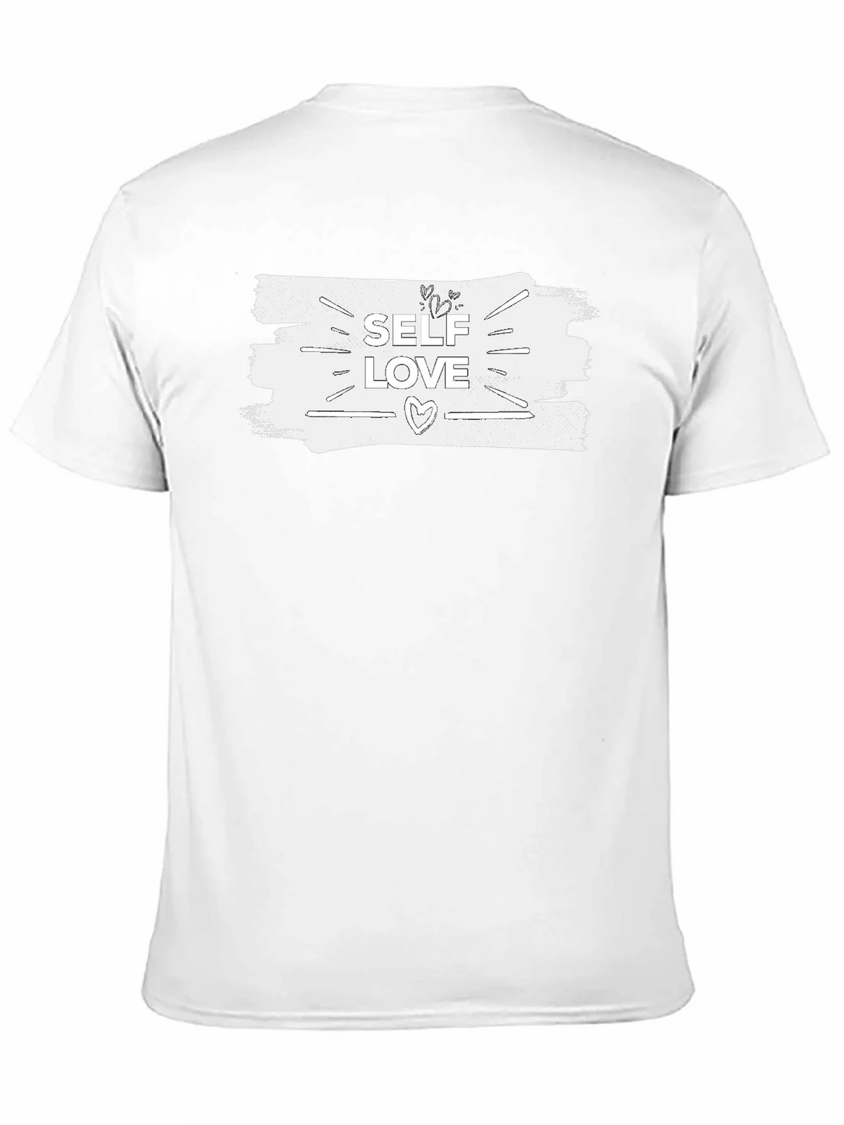Self Love Graphic Tee - Unisex Black T-Shirt product image 10