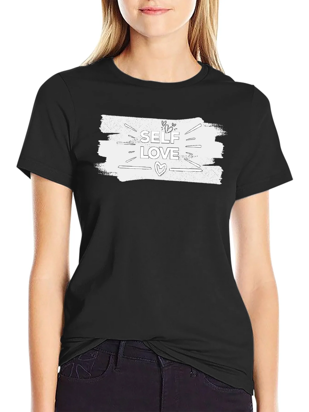 Self Love Graphic Tee - Unisex Black T-Shirt product image 2