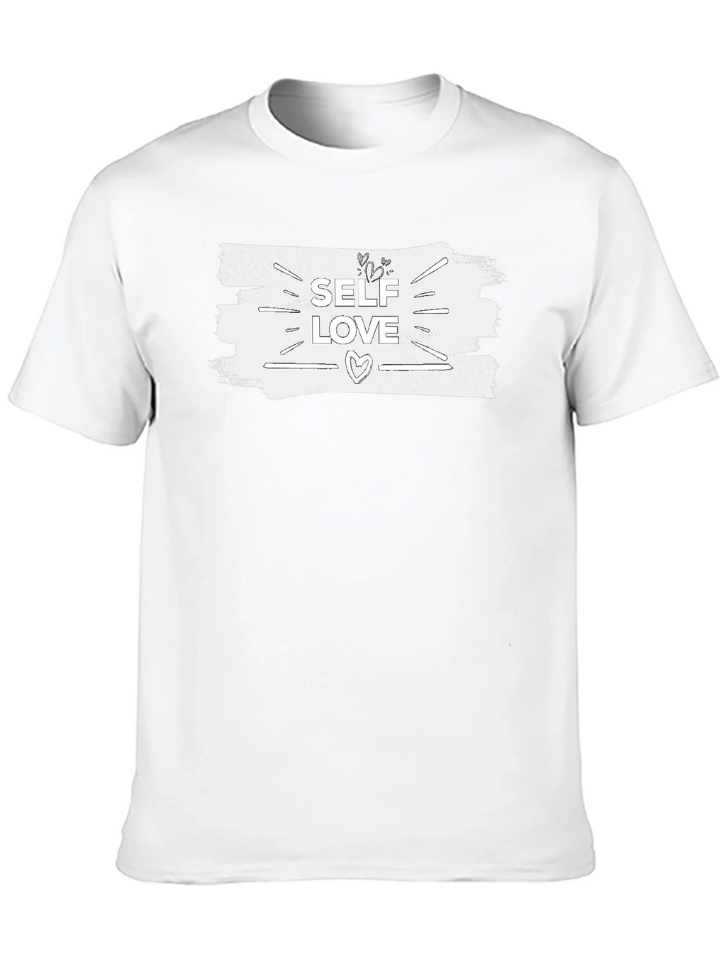 Self Love Graphic Tee - Unisex Black T-Shirt product image 9