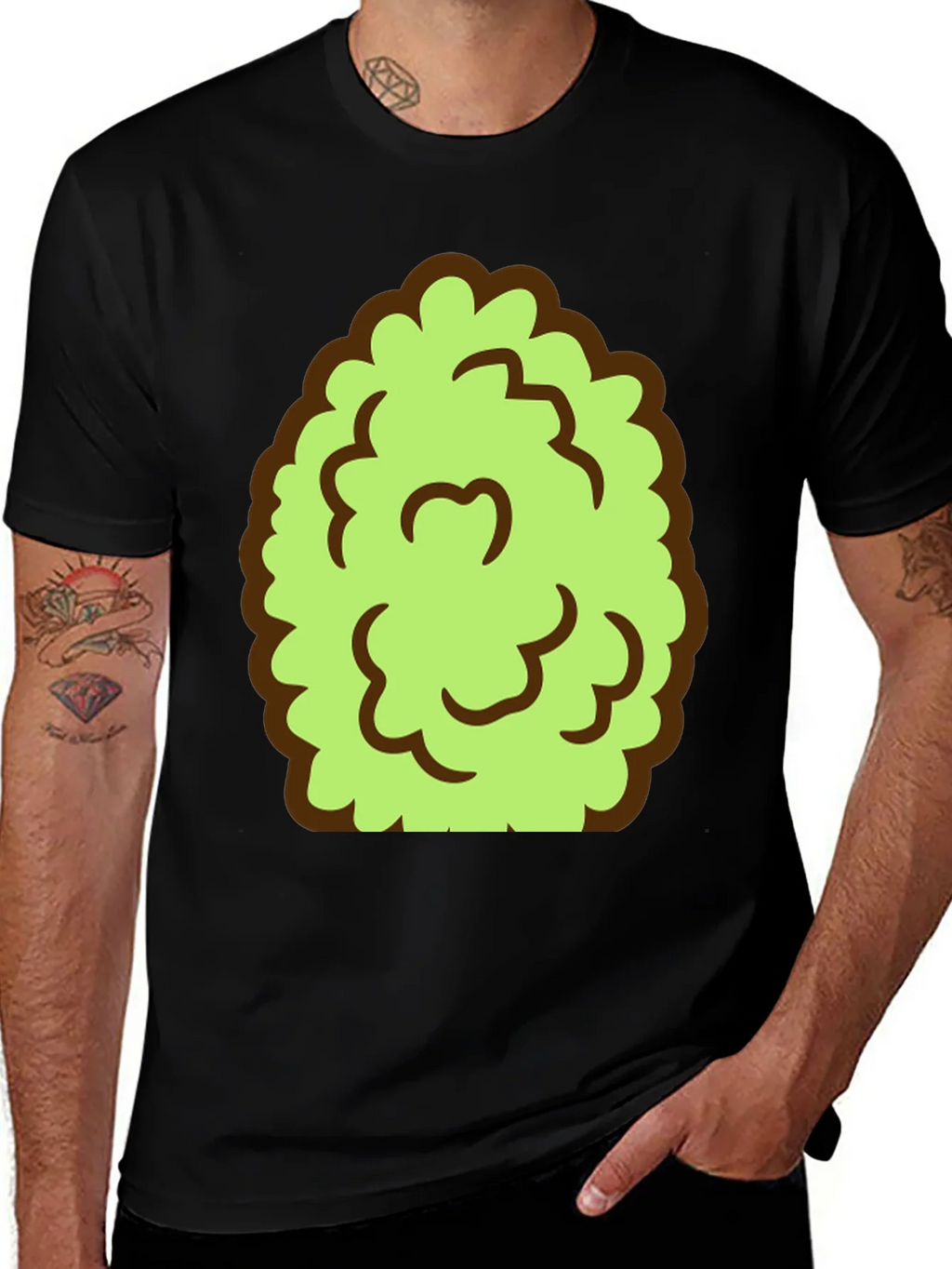 Bush Graphic Black T-Shirt product image 1