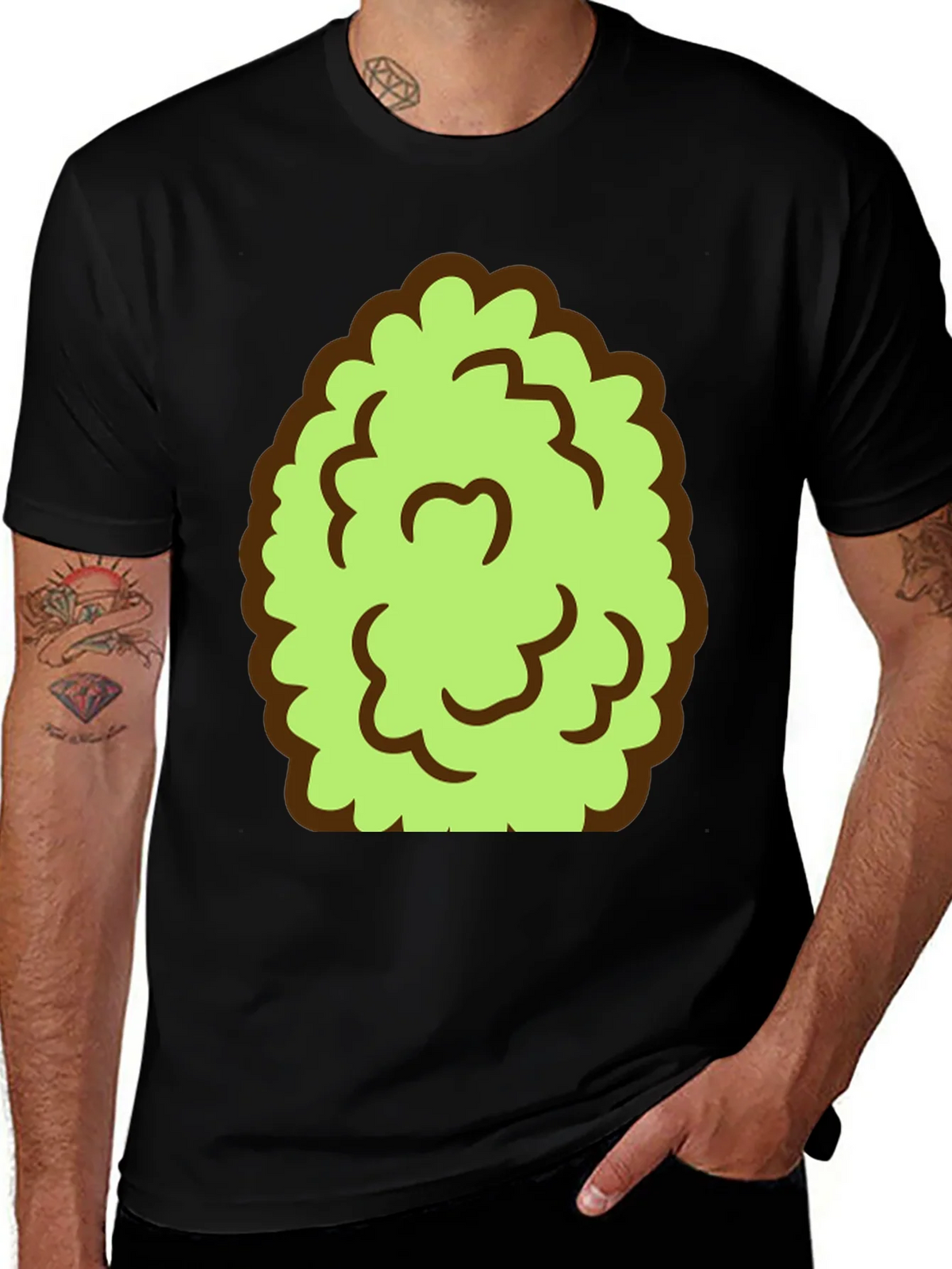 Bush Graphic Black T-Shirt product image 1