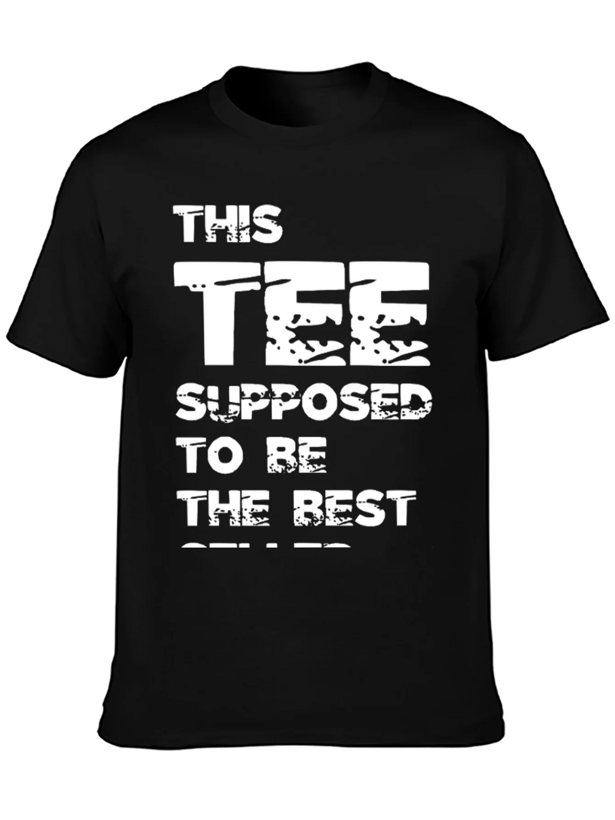 Humorous This Tee Supposed To Be Best Seller Black T-Shirt product image 3