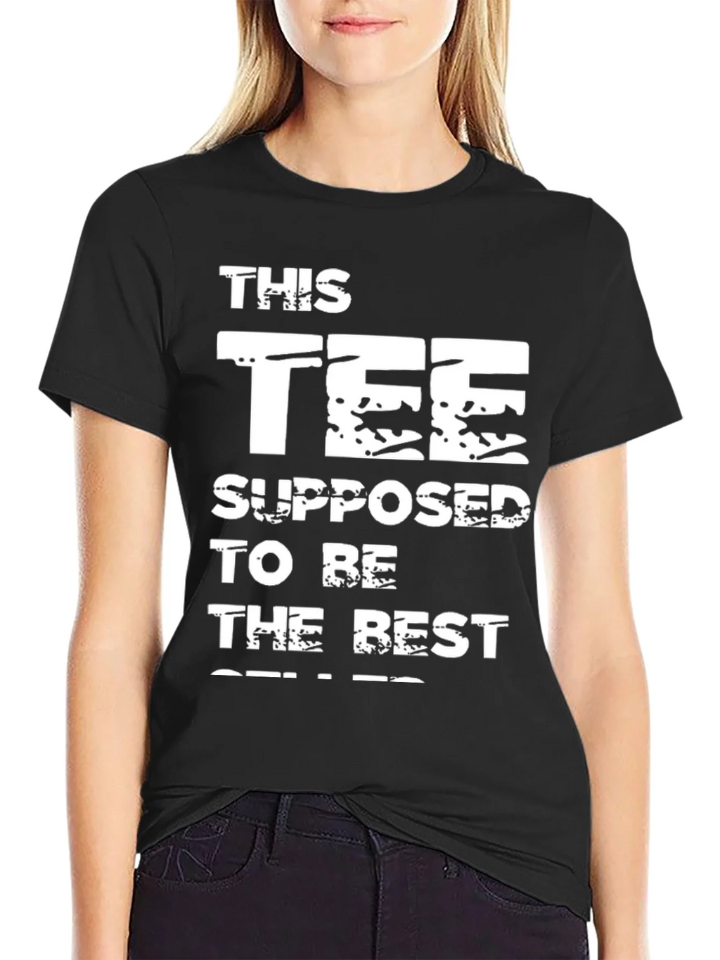 Humorous This Tee Supposed To Be Best Seller Black T-Shirt product image 2