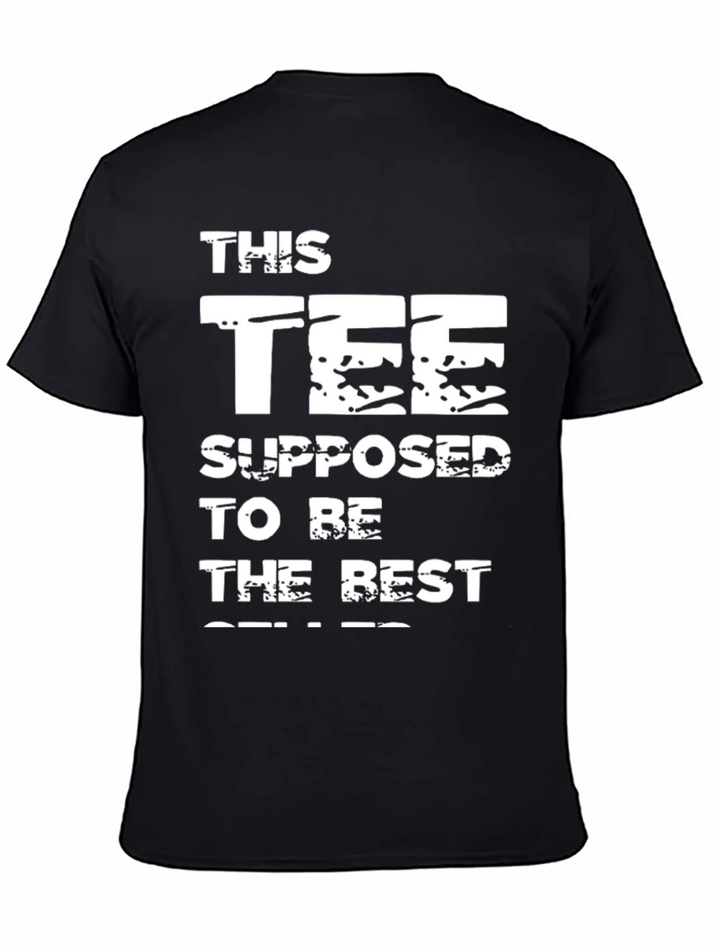 Humorous This Tee Supposed To Be Best Seller Black T-Shirt product image 4