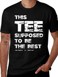 Humorous This Tee Supposed To Be Best Seller Black T-Shirt product image 1