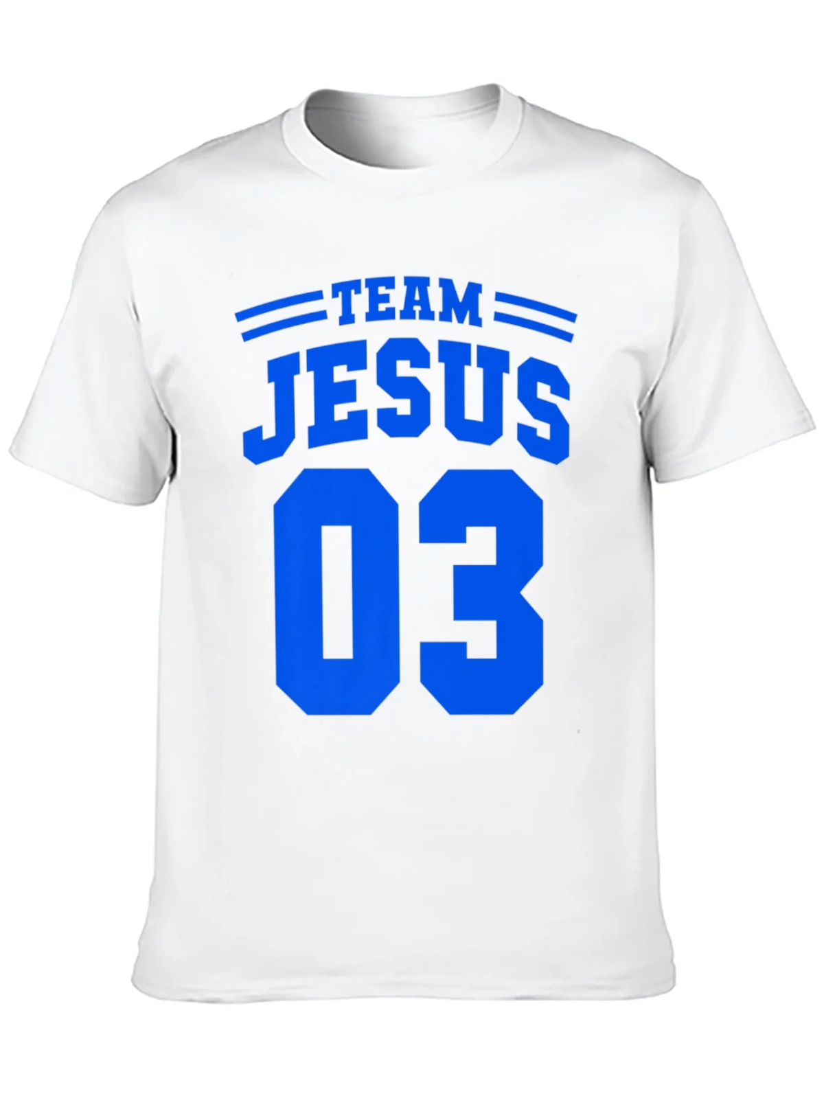 Team Jesus 03 Black Graphic T-Shirt product image 5