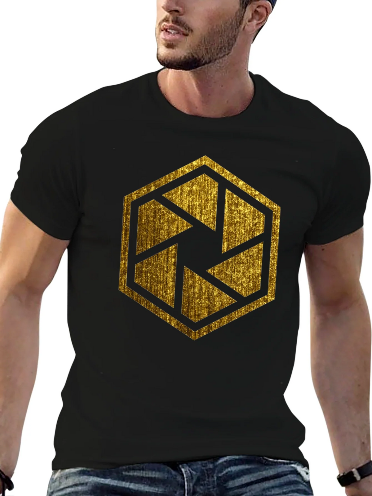 Hexagon Aperture Graphic Tee product image 6