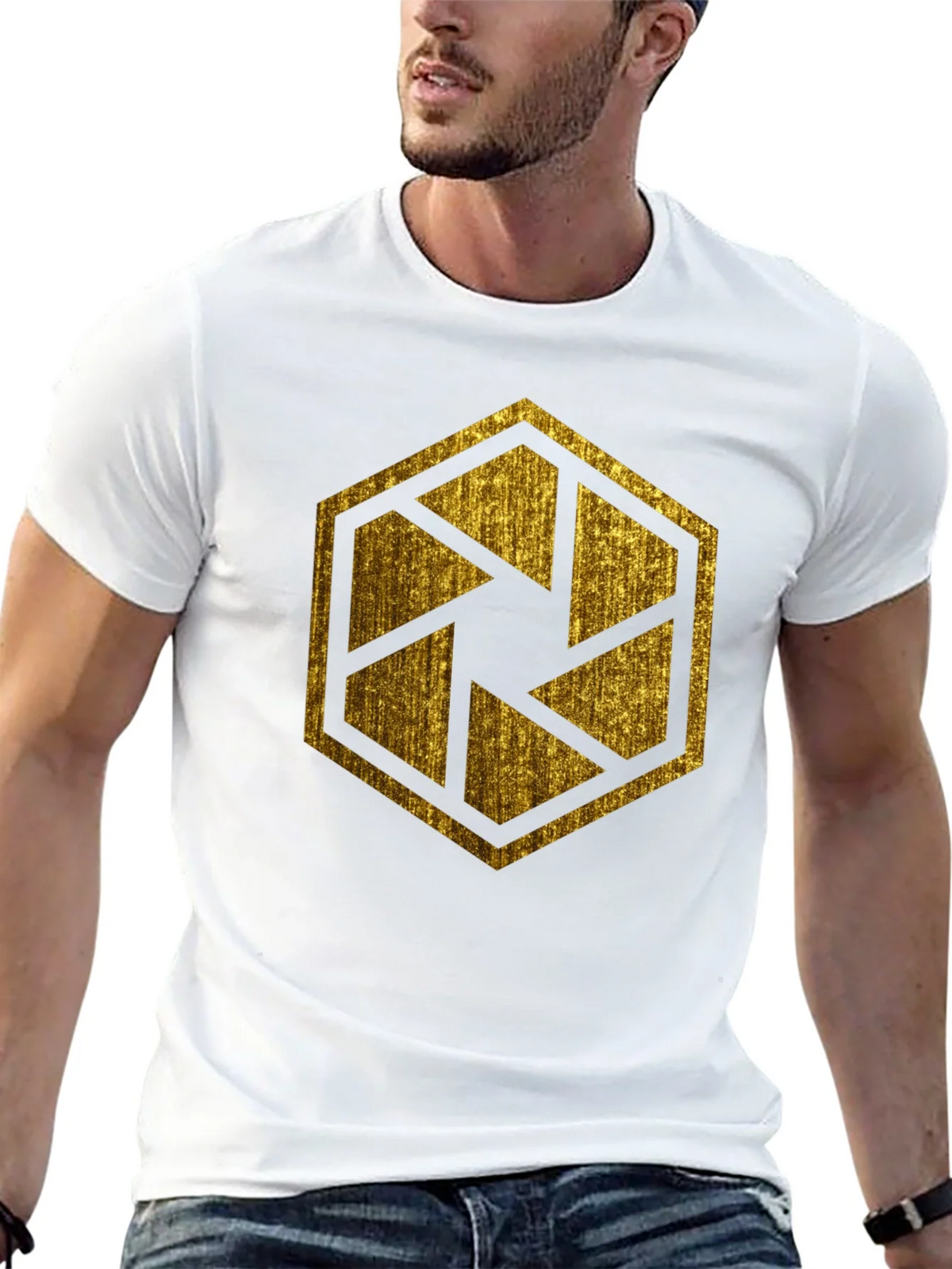 Hexagon Aperture Graphic Tee product image 12