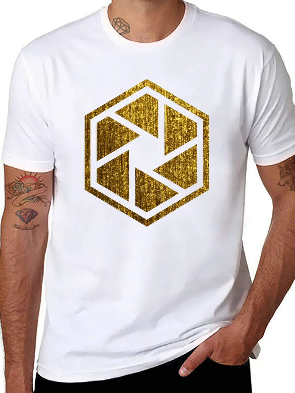 Hexagon Aperture Graphic Tee product image 7