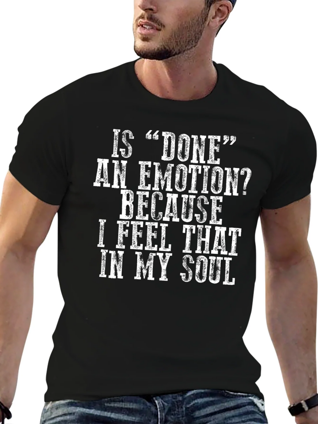 Done Emotion Graphic T-Shirt - Funny Sarcastic Tee product image 6