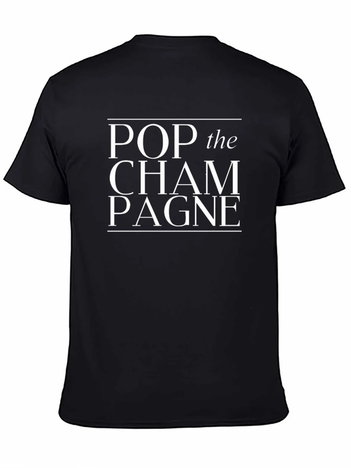 Pop the Champagne Graphic T-Shirt product image 4